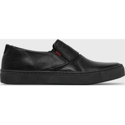 Lee Cooper - Buty. Czarne buty sportowe męskie Lee Cooper, ze skóry, bez zapięcia. Za 329,90 zł.