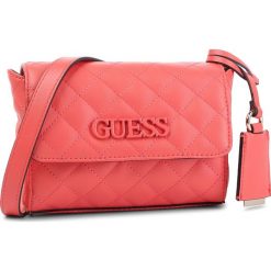 Torebka GUESS - Elliana (VG) Mini-Bags HWVG73 02780 COR. Różowe listonoszki damskie Guess, z aplikacjami, ze skóry ekologicznej, bez dodatków. Za 419,00 zł.