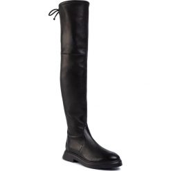 Muszkieterki STUART WEITZMAN - Kristina 1L23127 Black Str Nappa. Czarne kozaki damskie Stuart Weitzman, ze skóry, na wysokim obcasie, bez zapięcia. W wyprzedaży za 2019,00 zł.