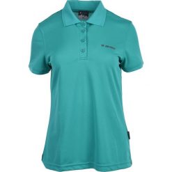Topy sportowe damskie: Hi-tec Koszulka damska Polo Lady Site black/monaco blue r. L