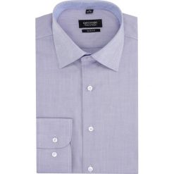 Koszula bexley 2846 długi rękaw slim fit fiolet. Szare koszule męskie marki Recman, m, bez wzorów, bez kołnierzyka, z długim rękawem. Za 139,00 zł.