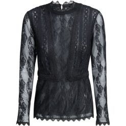 T-shirt SPORTALM FEDORA Czarny. Czarne bluzki damskie marki Sportalm, bez wzorów, z koronki, eleganckie, bez kołnierzyka, bez rękawów. W wyprzedaży za 475,00 zł.