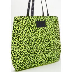 Torba shopper z motywem zwierzęcym - Żółty. Żółte torby damskie na zakupy House, bez wzorów, bez dodatków. W wyprzedaży za 19,99 zł.