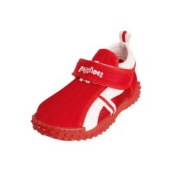 Playshoes Boys Buty do wody Sportiv czerwony - niebieski. Niebieskie buciki niemowlęce marki Playshoes, z tkaniny. Za 59,00 zł.
