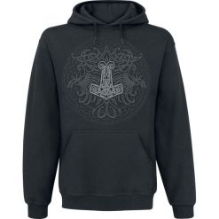 Bluzy męskie: Celtic Viking Shield Bluza z kapturem czarny