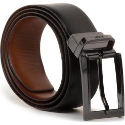 Pasek Męski JOOP! - 7296R Black/Cognac 220. Czarne paski męskie JOOP!, w paski, ze skóry. W wyprzedaży za 249,00 zł.