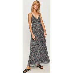 Pepe Jeans - Sukienka Magali. Sukienki damskie Pepe Jeans, na co dzień, s, w kwiaty, z poliesteru, casualowe, bez kołnierzyka, bez rękawów, maxi, proste. Za 399,90 zł.
