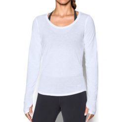 Under Armour Koszulka damska UA threadborne Streaker LS biała r. M (1271534 100). Białe topy sportowe damskie marki Under Armour, m. Za 100,58 zł.