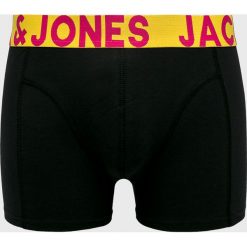 Jack & Jones - Bokserki (3-pack). Czarne bokserki męskie Jack & Jones, bez wzorów, z elastanu. Za 119,90 zł.