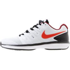 Nike Performance AIR ZOOM PRESTIGE HC Obuwie multicourt pure platinum/habanero red/black. Białe buty do tenisa męskie Nike Performance, z materiału. Za 419,00 zł.
