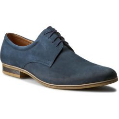 Półbuty SERGIO BARDI - Emanuelle FW127297217TM 413. Niebieskie półbuty męskie marki Sergio Bardi, na co dzień, bez wzorów, ze skóry, na sznurówki. W wyprzedaży za 179,00 zł.