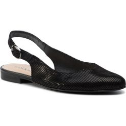 Sandały LASOCKI - SOFIA-04N Black. Czarne klapki damskie Lasocki, bez wzorów, ze skóry, bez obcasa, na obcasie. Za 179,99 zł.