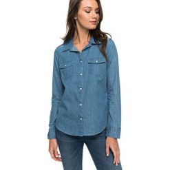 Roxy Koszula Damska Light Od Down Long Rękawem Chambray Shirt erjwt03157-Bmtw (Rozmiar L). Niebieskie koszule damskie Roxy, l, bez wzorów, z jeansu, bez kołnierzyka, bez rękawów, bez kaptura. W wyprzedaży za 158,00 zł.