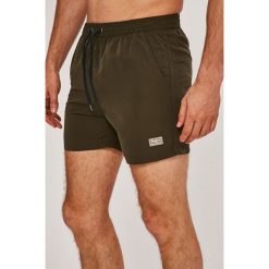 Pepe Jeans - Kąpielówki Danubio. Brązowe kąpielówki męskie Pepe Jeans, l, z jeansu. W wyprzedaży za 129,90 zł.