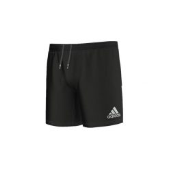 Spodenki do rugby 3S. Czarne spodenki i szorty męskie marki Adidas, s, z poliesteru. Za 109,99 zł.