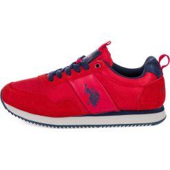 U.S. POLO ASSN. tenisówki męskie Talbot NOBIL4215S8/NS1 42 czerwone. Czerwone trampki męskie U.S. Polo Assn., bez wzorów, z zamszu, bez zapięcia. Za 309,00 zł.