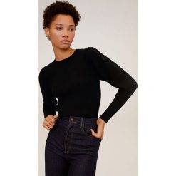 Mango - Sweter Lion. Czarne swetry damskie Mango, s, bez wzorów, z poliesteru, bez rękawów, bez kaptura. Za 119,90 zł.