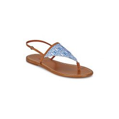 Japonki Missoni XM032. Pomarańczowe klapki damskie Missoni, bez wzorów, bez obcasa. Za 574,50 zł.