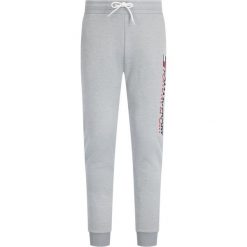 Spodnie dresowe Tommy Sport HBR Logo S20S200189. Szare jeansy męskie Tommy Sport, s, bez wzorów, sportowe. W wyprzedaży za 259,00 zł.