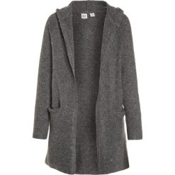GAP GIRLS HOOD CARDI Kardigan grey heather. Szare swetry chłopięce marki GAP, z elastanu. W wyprzedaży za 143,20 zł.