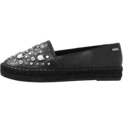 Tomsy damskie: KARL LAGERFELD KAMINI CELESTIA SLIP ON Espadryle black