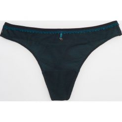 Stringi - Czarny. Czarne stringi damskie marki Reserved, l. Za 24,99 zł.