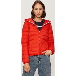 Tommy Jeans - Kurtka. Niebieskie kurtki damskie Tommy Jeans, s, bez wzorów, z poliesteru, krótkie. Za 799,90 zł.