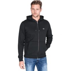 Lacoste Bluza Czarny. Czarne bluzy męskie Lacoste, m, bez wzorów, z bawełny, bez kołnierzyka, bez rękawów, bez kaptura. Za 535,95 zł.