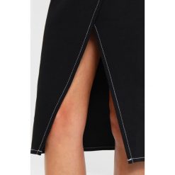 Spódniczki: Weekday PANEL SKIRT Spódnica z zakładką black