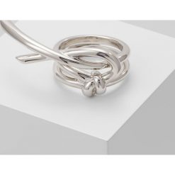 Eshvi VENUS Pierścionek white rhodium. Szare pierścionki damskie marki Eshvi. Za 629,00 zł.