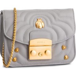 Torebka FURLA - Metropolis Rea 1001775 B BUQ6 N27 Onice e. Szare torebki klasyczne damskie Furla, bez wzorów, ze skóry, wizytowe, bez dodatków. W wyprzedaży za 969,00 zł.