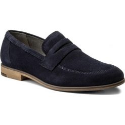 Półbuty VAGABOND - Linhope 4570-240-67 Indigo. Niebieskie derby męskie Vagabond, z materiału. W wyprzedaży za 329,00 zł.