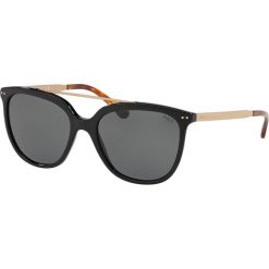 Polo Ralph Lauren - Okulary 0PH4135. Czarne okulary przeciwsłoneczne damskie marki Polo Ralph Lauren, okrągłe. W wyprzedaży za 439,90 zł.