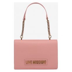 Love Moschino Torebka Beżowy. Brązowe torebki klasyczne damskie Love Moschino, w paski, z materiału, bez dodatków. Za 936,95 zł.