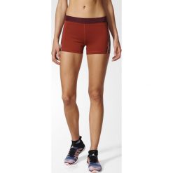 Spodenki adidas Performance ST PR1 W Bordowo-Czerwone. Czerwone szorty damskie Adidas, bez wzorów. Za 49,99 zł.