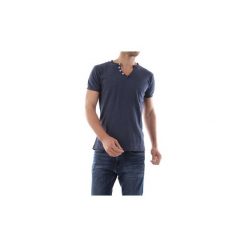 T-shirty z krótkim rękawem Impure By Ransom co. CTS1060 CHESTER. Niebieskie t-shirty męskie Impure By Ransom co., s, bez wzorów, bez kołnierzyka, krótkie. Za 91,78 zł.