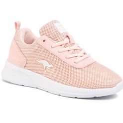 Sneakersy KANGAROOS - Kf-A Ease 39107 000 6058 Dusty Rose. Różowe półbuty damskie KangaROOS, bez wzorów, ze skóry ekologicznej, bez obcasa, na płaskiej podeszwie, bez zapięcia. W wyprzedaży za 139,00 zł.