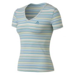 Bluzki damskie: Odlo Koszulka T-shirt s/s v-neck SPICE r. 38 (331791)