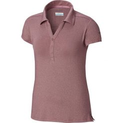 Koszulka funkcyjna "Shadow Time" w kolorze fiołkowym. Szare koszulki damskie Columbia, m, z materiału, polo. W wyprzedaży za 112,95 zł.