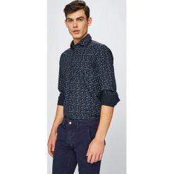 Joop! - Koszula. Niebieskie koszule męskie JOOP!, s, bez wzorów, z bawełny, casualowe, z włoskim kołnierzykiem, z długim rękawem. W wyprzedaży za 279,90 zł.