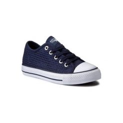 SPRANDI CP40-CZ17-1001 Granatowy. Niebieskie trampki dziewczęce Sprandi, bez wzorów, z materiału, bez zapięcia. Za 59,99 zł.