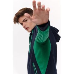 Bluza rozpinana męska rozpinana. Niebieskie bluzy męskie Top Secret, na lato, xl, bez wzorów, z kapturem, bez rękawów, z kapturem. W wyprzedaży za 79,99 zł.