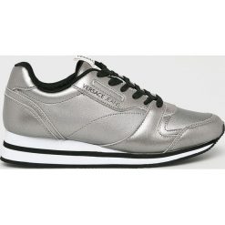 Versace Jeans - Buty. Szare buty sportowe damskie marki Versace Jeans, z gumy. W wyprzedaży za 449,90 zł.