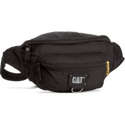 Saszetka nerka CATERPILLAR - Raymond 83432-01 Black. Czarne torby męskie skórzane marki Caterpillar, bez wzorów, z materiału, młodzieżowe. Za 79,00 zł.