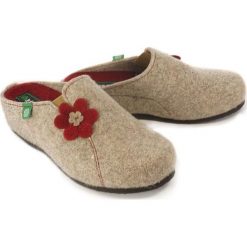 DR. BRINKMANN 330612-8 beige, kapcie damskie. Brązowe kapcie damskie Dr. Brinkmann. Za 129,90 zł.