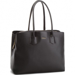 Torebka FURLA - Alba 984370 B BTE4 HSF Onyx. Czarne torebki klasyczne damskie Furla, bez wzorów, ze skóry, klasyczne, bez dodatków. Za 1359,00 zł.