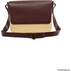 Torba Listonoszka Beige. Brązowe torby na laptopa Pakamera, bez wzorów, biznesowe. Za 449,00 zł.