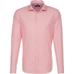 Koszule męskie na spinki: Koszula – Tailored – w kolorze pomarańczowo-białym