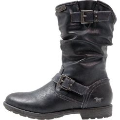 Buty zimowe damskie: Mustang Kowbojki i Buty motocyklowe navy