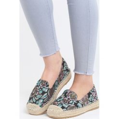 Espadryle damskie: Czarne Espadryle Street Life